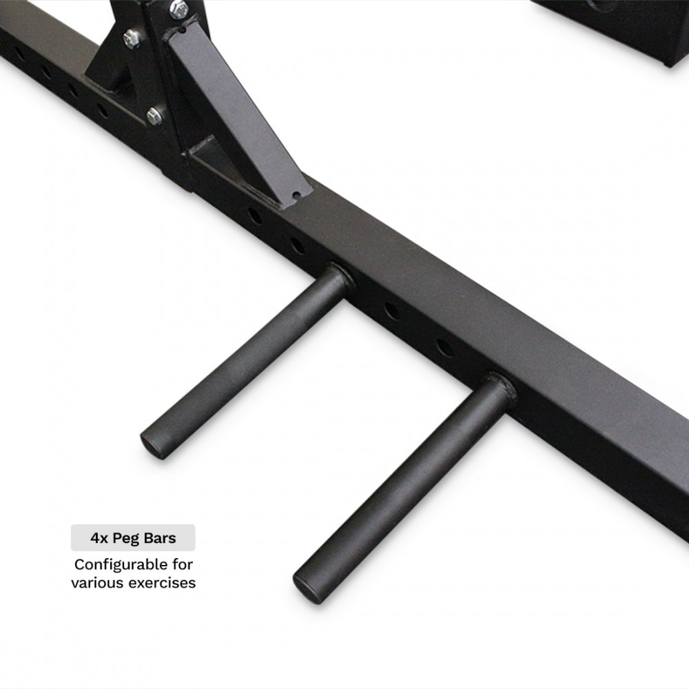 7'10" Guillotine: Squat Rack and Pull-Up Bar Combo (Get RX'D)