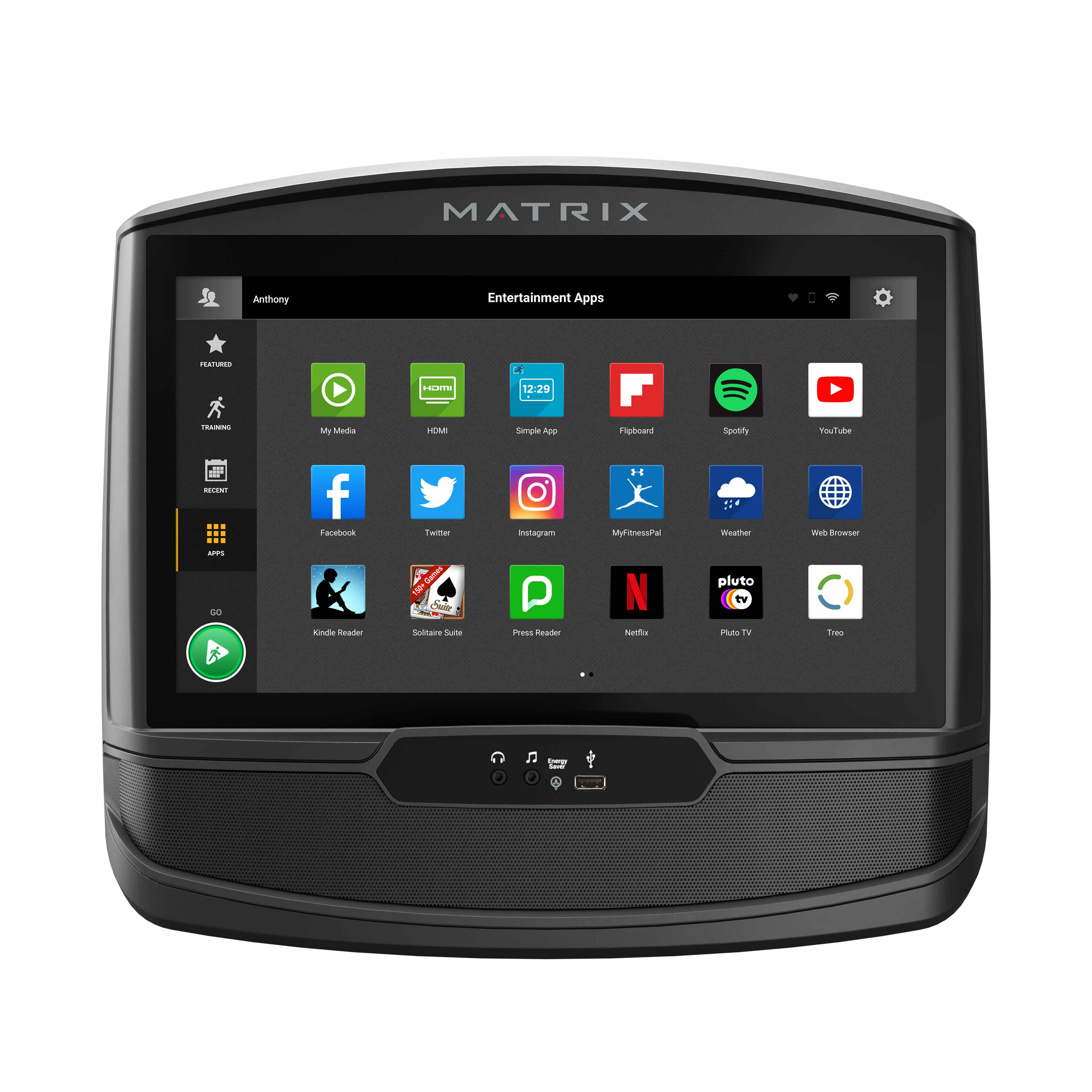Matrix TF30 Folding Treadmill