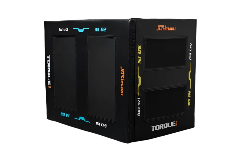 TRIPLEPLYO® 20-24-30 Foam Plyo Box (Torque Fitness)