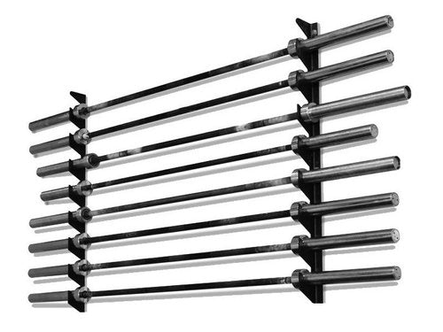 Horizontal 8-Bar Wall Rack (Get RX'D)