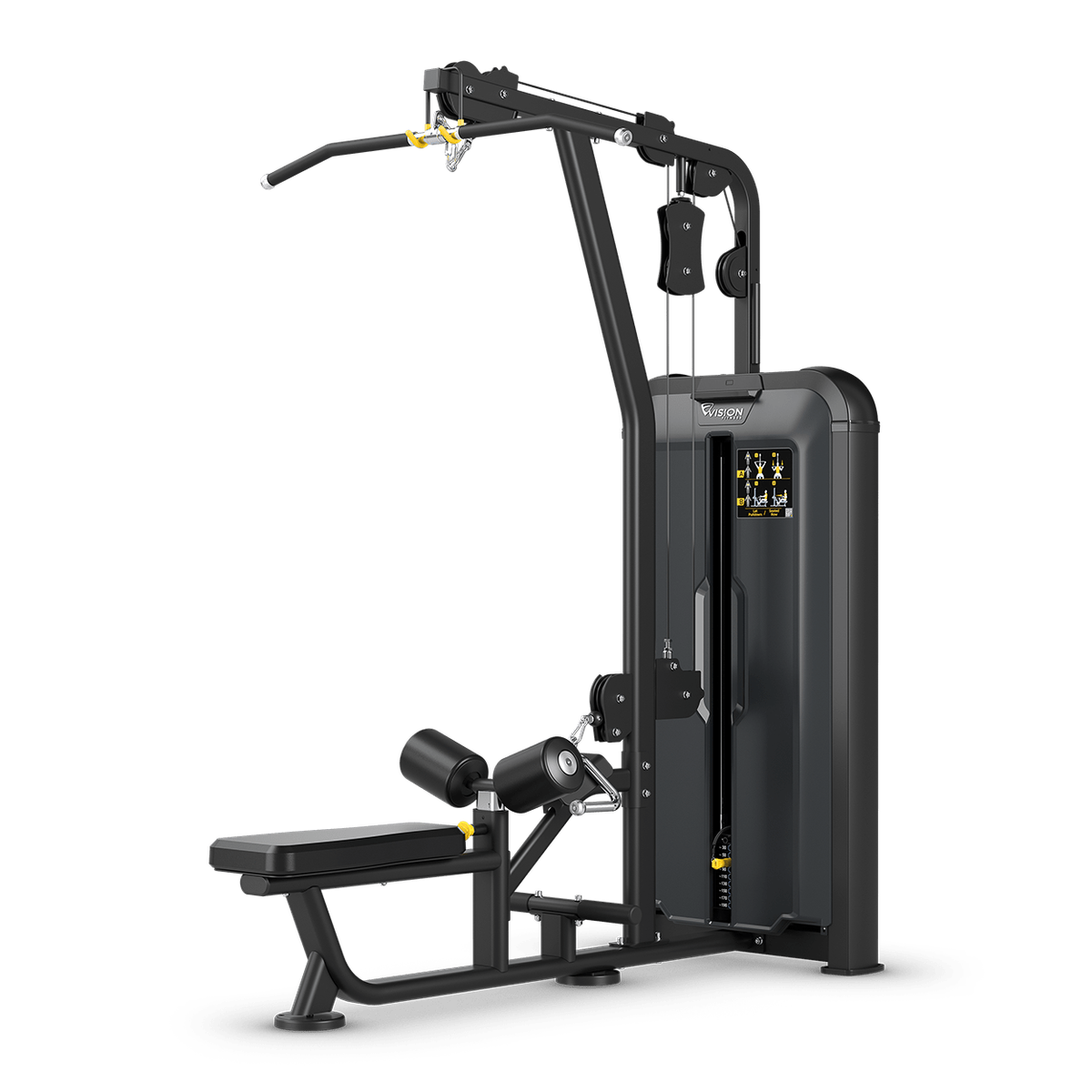 Keystone Lat Pulldown / Seated Row (Vision Fitness)
