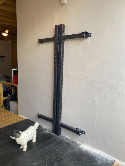 Wall-Mount Folding Titan Rack (Get RX'D)