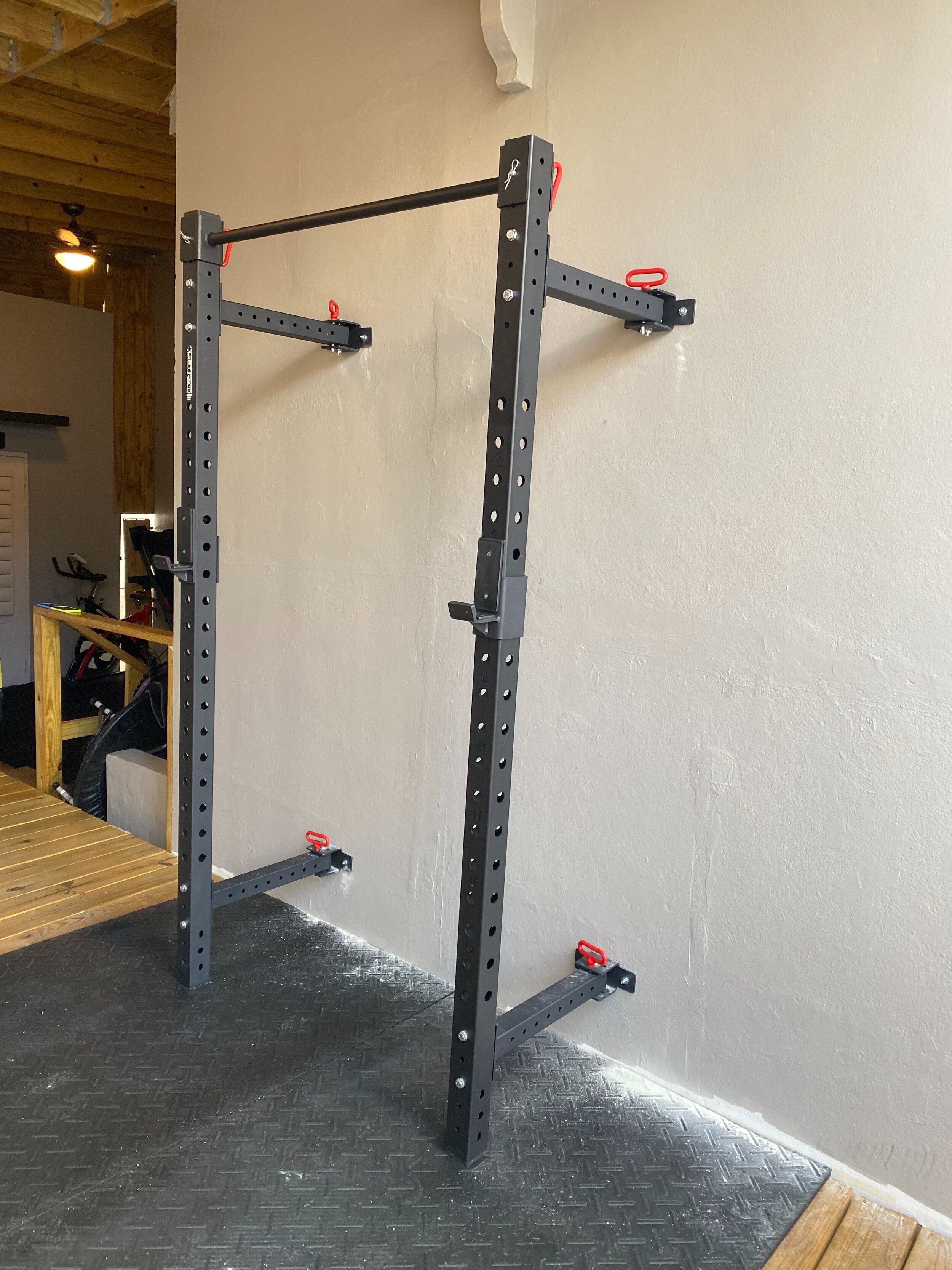 Wall-Mount Folding Titan Rack (Get RX'D)