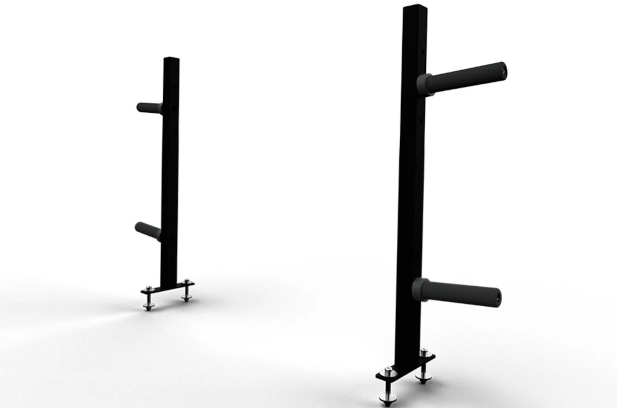 SHORT SQUAT RACK - VERTICAL WEIGHT STORAGE PAIR