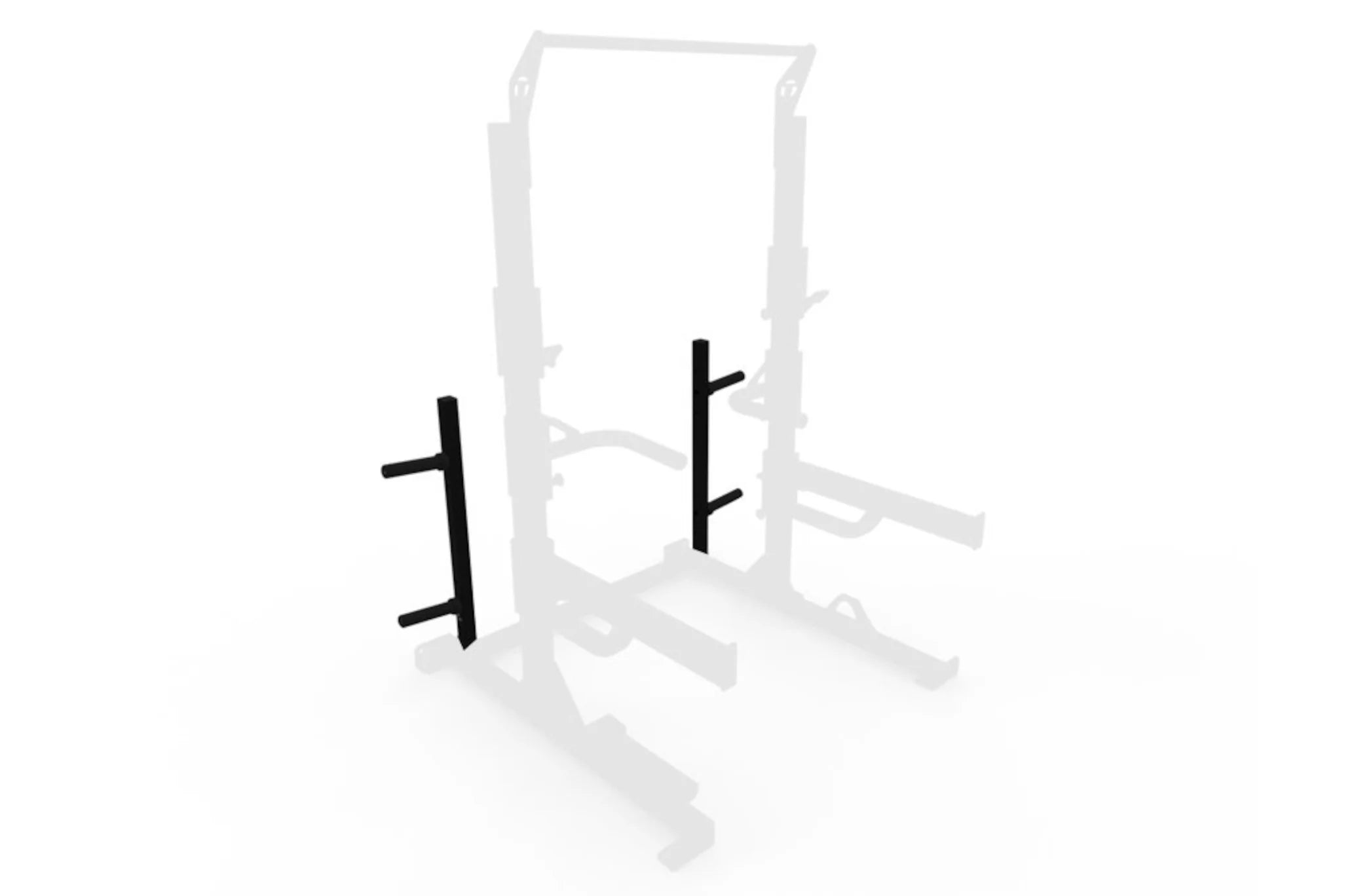 SHORT SQUAT RACK - VERTICAL WEIGHT STORAGE PAIR