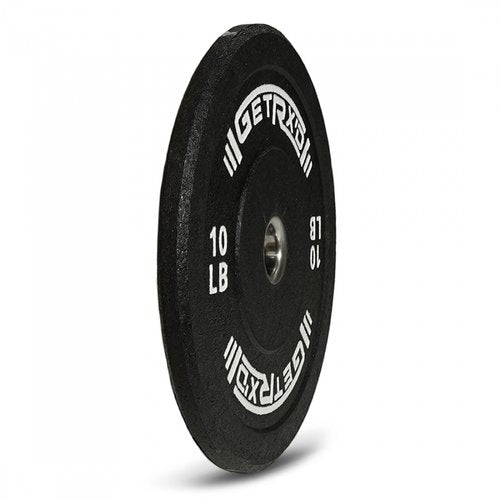 Black Crumb Rubber Bumper Plates (Get RX'D)