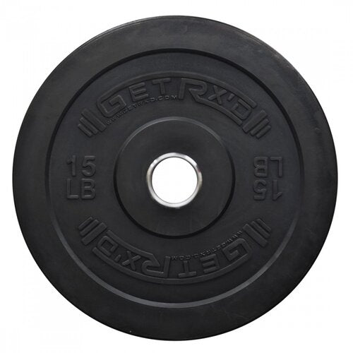 Black Premium Bumper Plates 2.0 (Get RX'D)