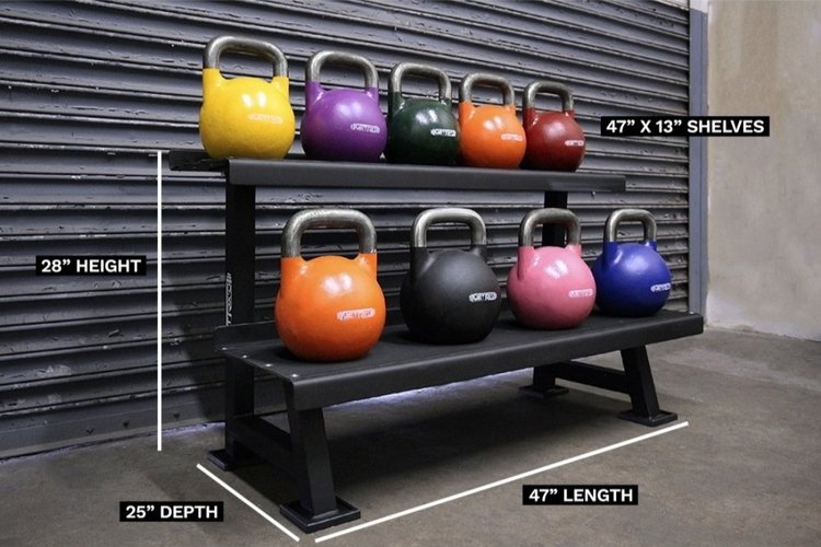 Kettlebell/Dumbbell Universal Rack (Get RX'D)