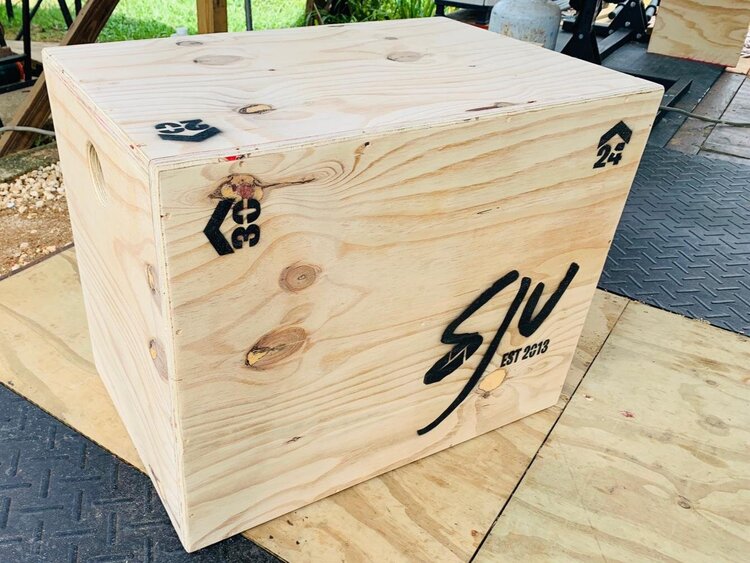 3 in 1 Wood Plyo Box (20",24",30")