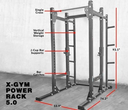 X-GYM Power Rack 5.0 (Torque Fitness)